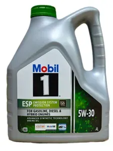 MOBIL 1 ESP 5W-30 Масло моторное, Синтетическое, 4 л