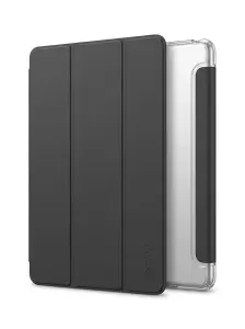 Чехол на iPad Air 4 / Air 5 / Air 11 M1 (10.9", 2020-2022) и iPad Pro 11 (2018-2022) с держателем для Apple Pencil, прозрачный, с подставкой, COTECi Черный