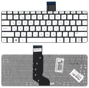 Клавиатура для ноутбука HP Stream X360 11-p Series, p/n: 792906-001, V135202GS1 RU, PK131A61C05, белая без рамки