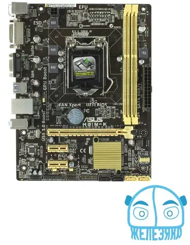 Материнская плата 1150 ASUS H81M-K