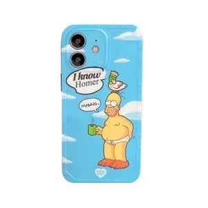 Чехол силиконовый I know Homer iPhone 12