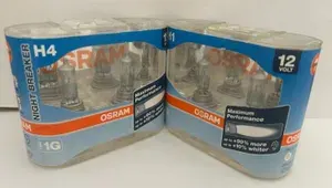 Галогенные лампы головного света OSRAM Night Breaker H7 12V (ошибка упаковки)