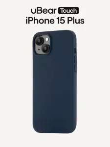 Чехол для iPhone 15 Plus uBear Touch Mag Case, MagSafe совместимый, софт-тач