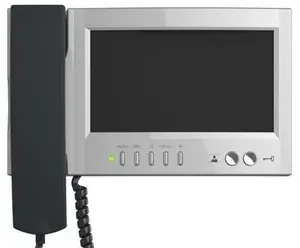 M468МS Монитор цветной 7" (ч/б, 250кадра) (Питание 15-27В) 2-x КАНАЛЬНЫЙ СЕРЕБРИСТЫЙ/ТЕМНО-СЕРЫЙ