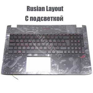 Клавиатура топкейс для Asus ROG GL552 GL552J GL552JX GL552V GL552VL GL552VW GL552VX с подсветкой для 15-дюймового ноутбука