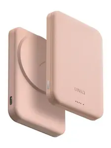 Беспроводное зарядное устройство Uniq Lyden Lexa 5000mAh USB-C 15W поддерживает Power Delivery 20W, повербанк, в комплекте кабель USB-C, стальной синий