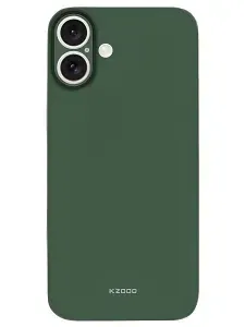 Чехол на iPhone 16, Air Skin ультратонкий пластик, зеленый