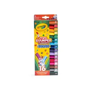 Мини-маркеры с фигурным наконечником "Эмоджи", Crayola, 16 цв
