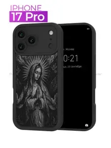 Чехол на iPhone 17 Pro / Айфон 17 Про с принтом, Готический стиль