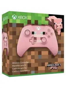 Геймпад беспроводной Minecraft Pig для Xbox One, Series X/S, с Bluetooth, розовый (модель 1708, 3 ревизия)