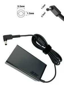 Зарядное устройство для ноутбука Acer, ASPIRE M5 581TG, 19V - 3.42A, (Штекер: 5.5-1.5мм) 65 Вт Slim