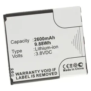 Аккумуляторная батарея iBatt 2600mAh для телефонов Samsung Galaxy Grand 2 (EB-B220AC, EB665468LU)