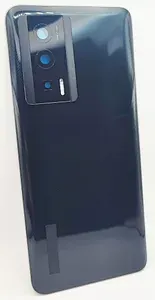 Задняя крышка для Xiaomi Poco F5 Pro (23013PC75G) Черный - Премиум