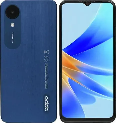 OPPO Смартфон A17K (6054368) 3/64 ГБ, Nano-SIM, синий