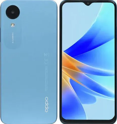 OPPO Смартфон A17K (6054369) 3/64 ГБ, Nano-SIM, голубой