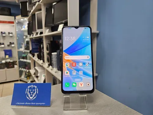 OPPO Мобильный телефон Смартфон OPPO A17k 3/64 ГБ R, синий
