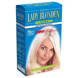 Fito косметик осветлитель для волос Lady Blonden Extra, мягкое осветление, 35 г