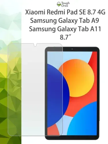 Защитное стекло для планшета Xiaomi Redmi Pad SE 8.7, Tab A9, Tab A11