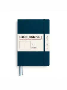 Блокнот для записей Leuchtturm1917 Medium A5 61л без линовки мягкая обложка Синее море