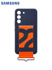 Чехол-накладка Silicone with Strap Cover Samsung Galaxy S22