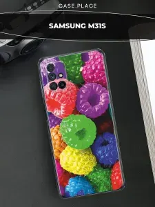 Силиконовый чехол на Samsung Galaxy M31s / Самсунг M31s яркий