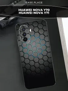 Силиконовый чехол на Huawei Nova Y70 / Y71 / Хуавей Нова Y70 / Y71 стильный