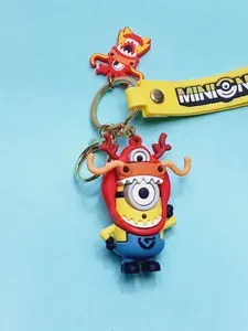 Брелок на рюкзак Minions Гадкий Я Миньон в костюме красного Дракона БРБ-01199