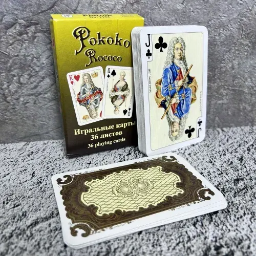 Карты игральные Piatnik rococo (Рококо) 36л Атласные