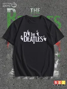 Футболка с принтом The Beatles 1 шт