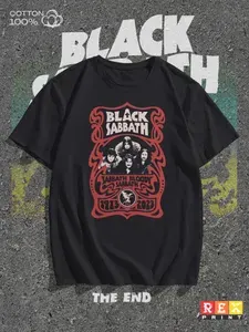Футболка с принтом Black Sabbath 1 шт