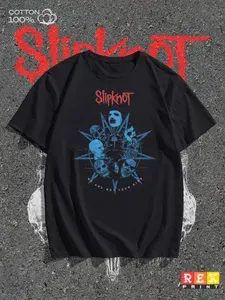 Футболка с принтом Slipknot 1 шт