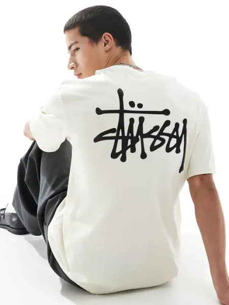 Футболка y2k с принтом Stussy ПОП КУЛЬТУРА