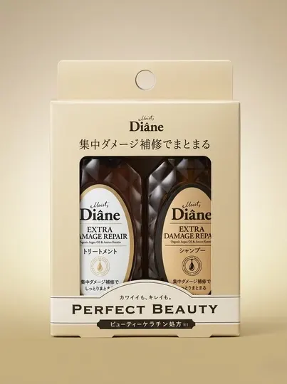 Набор Шампунь + Кондиционер для восстановления поврежденных волос, Moist Diane