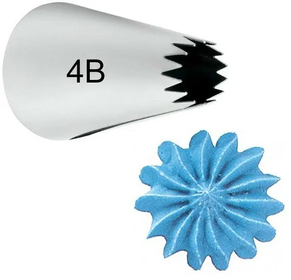 Насадка кондитерская открытая звезда Open Star Wilton 418-4400 (4B) (Набор из 3 шт.)