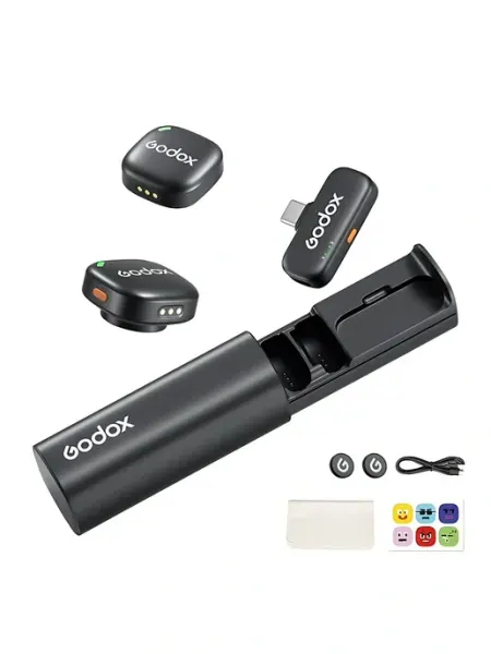 Беспроводной микрофон Godox C01, шумоподавление, дальность д Нет бренда