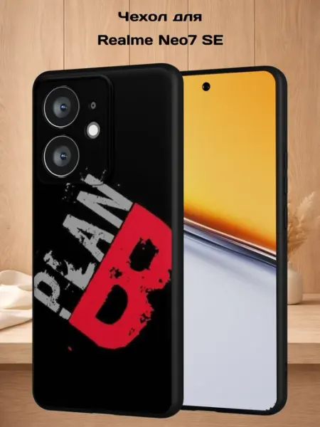Чехол на Realme Neo7 SE с принтом План Б Case Style