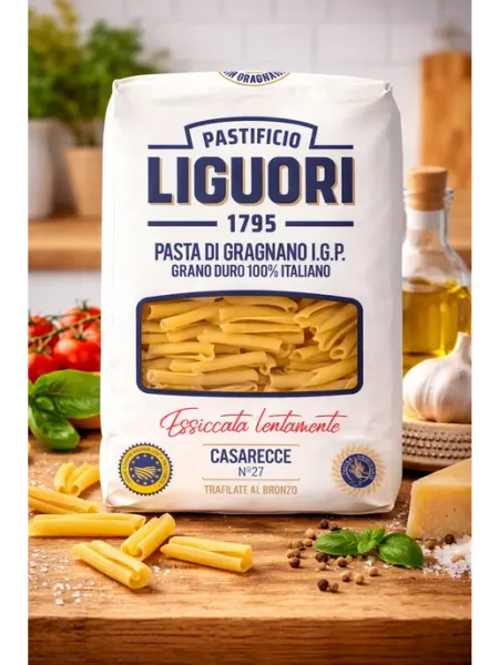 Итальянские макароны паста Казаречче 500 г Pastificio Liguori