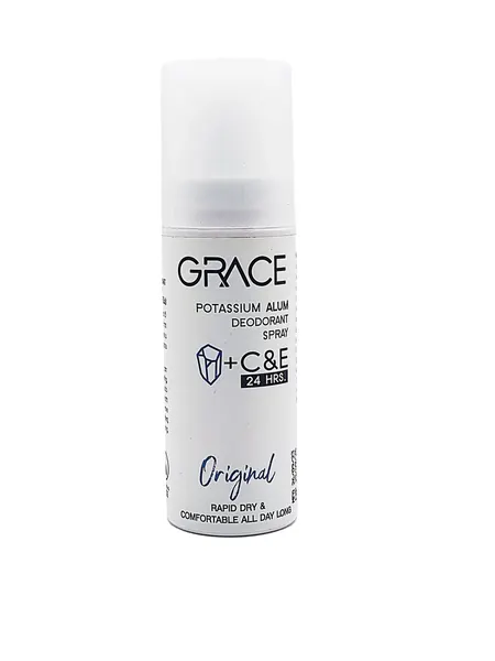 GRACE квасцовый тайский дезодорант спрей натуральный+витамины С и Е,50 мл