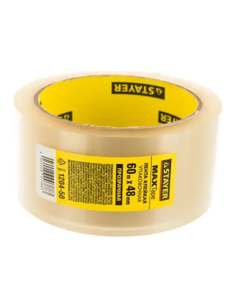 Клейкая лента (скотч) Max Tape 48мм х 60м, 1 шт Stayer
