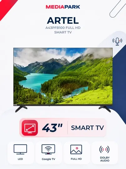 Телевизор Artel TV A43PFB100 Full HD Smart TV