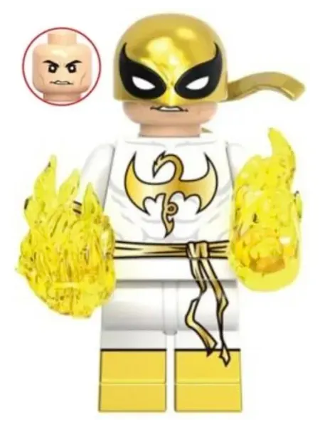Фигурка Marvel, Железный Кулак, конструктор Polegon