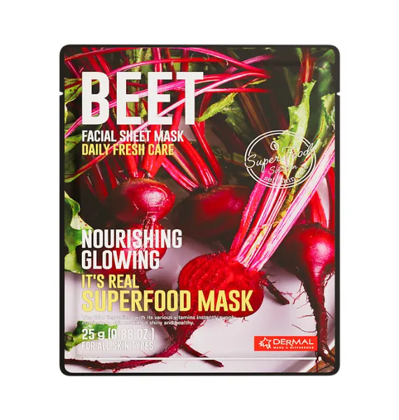 DERMAL Superfood Маска для лица cо свеклой 25г