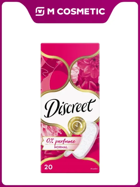 DISCREET Ежедневные прокладки Normal без запаха 20 шт