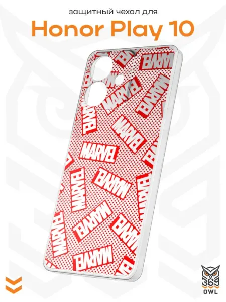 Чехол на Honor Play 10 с принтом MARVEL OWL369