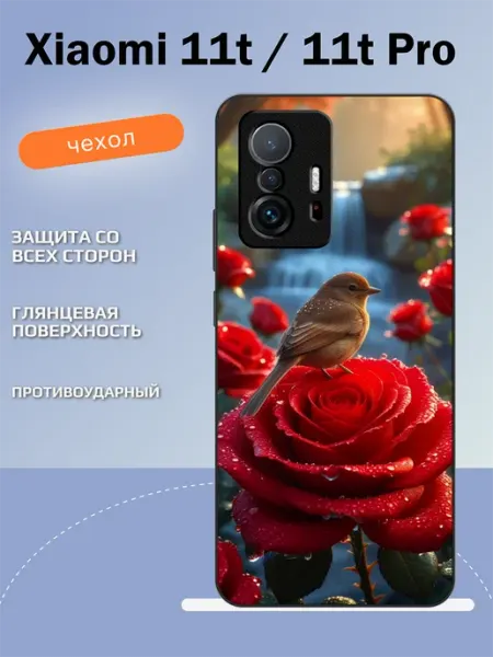 Чехол на Xiaomi 11T соловей TipTopShop