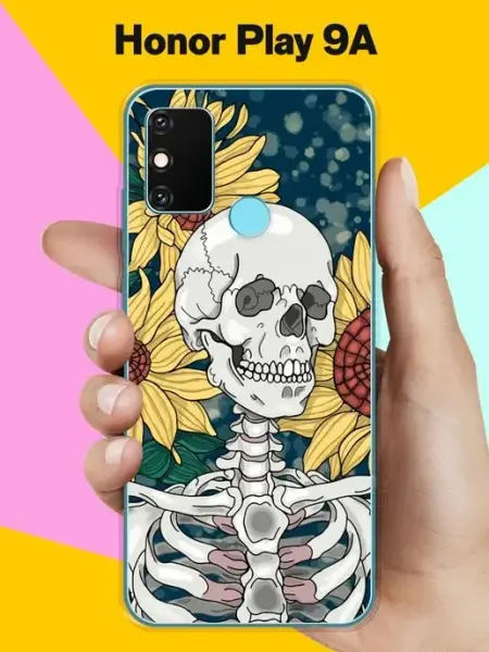 Чехол на Honor Play 9A с принтом Huawei