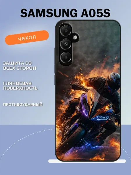 Чехол на Samsung A05s мотоцикл TipTopShop
