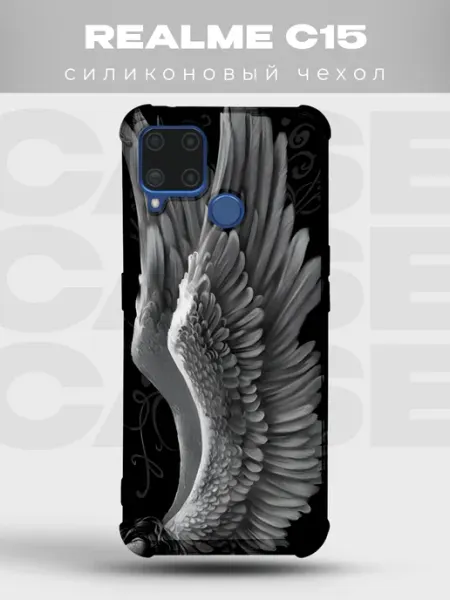 Силиконовый чехол на Realme C15 Y2K pinterest PRINTberries