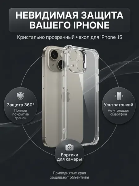 Чехол iPhone 15