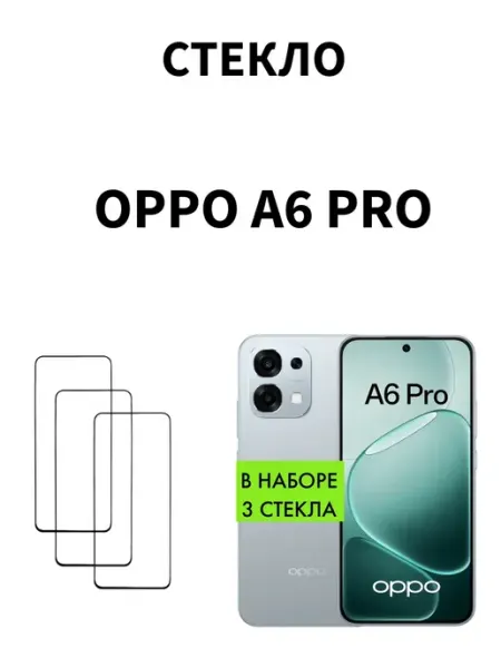 Защитное стекло Oppo A6 Pro Protective Glass Max
